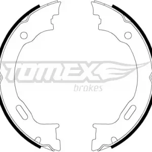 Ausverkauf TOMEX Brakes TX 22-27 - Bremsbackensatz